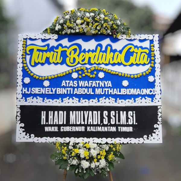 Karangan Bunga Duka  di Amurang